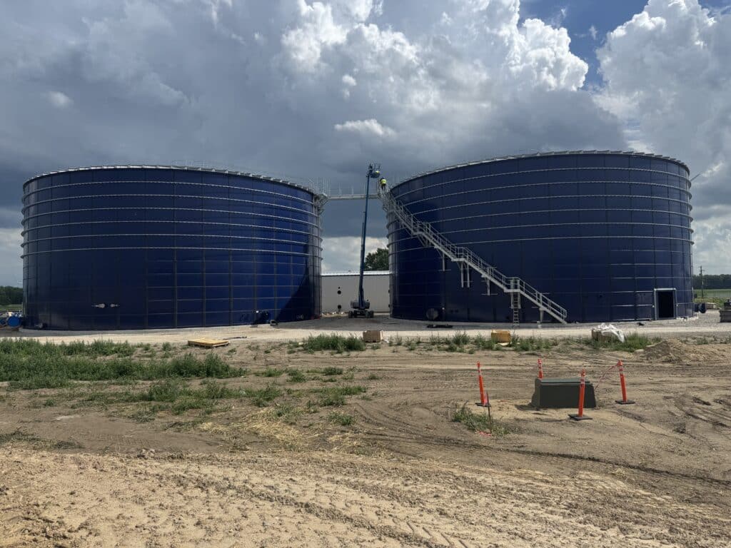 Balmoral Tanks Middleton Digesters 3 and 4