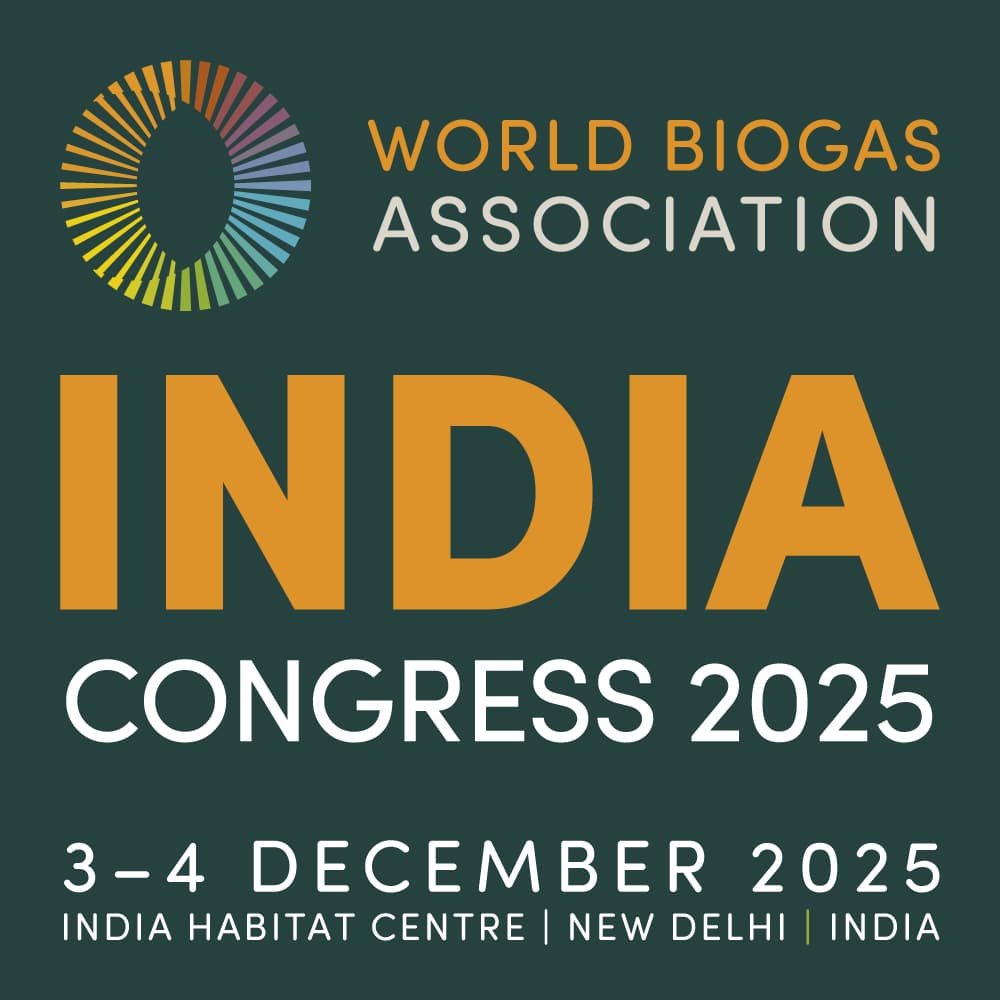 World Biogas Association INDIA Congress 2025 logo